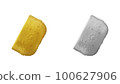 element of gold and silver bowl from image traced 3d. songkran festival thailand travel. 100627906