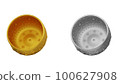 element of gold and silver bowl from image traced 3d. songkran festival thailand travel. 100627908