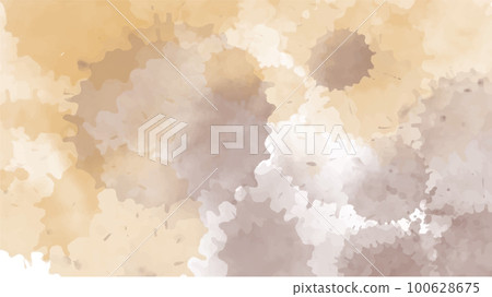 Abstract earth tone watercolor background for your design, watercolor background concept, vector. Abstract earth tone watercolor background for your design, watercolor background concept, vector. 100628675