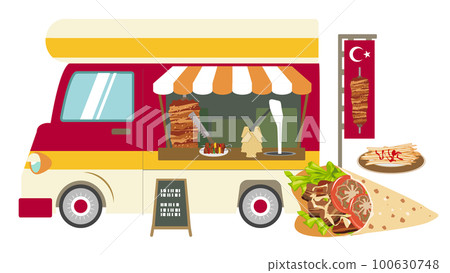 Kebab kitchen car Kebab kitchen car 100630748