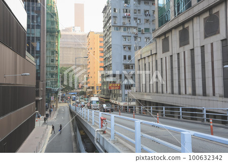 7 Dec 2013 HK, Causeway Bay, the Street view of famous 100632342