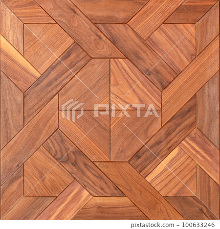 Beautiful binding in a wooden geometric parquet pattern. Beautiful binding in a wooden geometric parquet pattern. 100633246