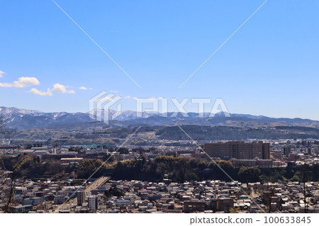 [Ishikawa Prefecture] Kanazawa City _ Utatsuyama Park _ Lookout ② 100633845