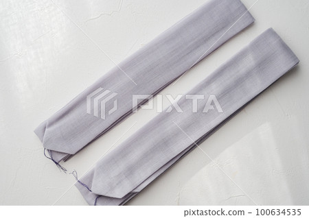 Two gray waist cords Kimono 100634535