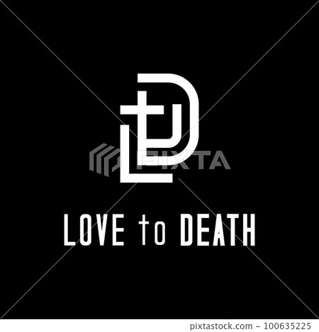 Initials Letter L T D Love To Death With Jesus Christian Cross Church Catholic Logo design Initials Letter L T D Love To Death With Jesus Christian Cross Church Catholic Logo design 100635225