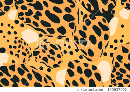 minimalistic leopard texture. Generative AI minimalistic leopard texture. Generative AI 100637062