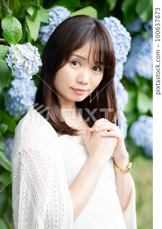 美麗的日本女性 100637873