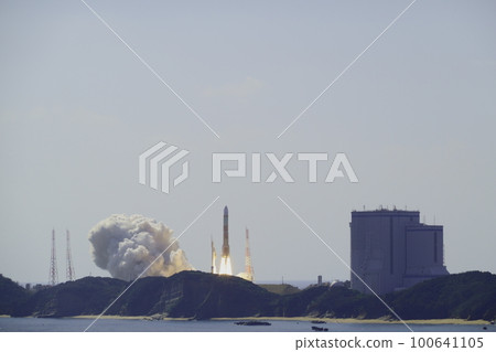 Launch of H3 rocket test vehicle No. 1 Launch of H3 rocket test vehicle No. 1 100641105