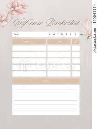 Minimalistic planners , daily, weely, monthly. Annual wall calendar planner template. Week starts on Monday.Clear and simple printable to do list. Business organizer page. Paper sheet. 100641114