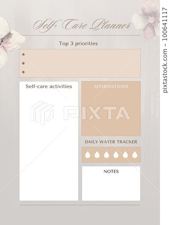 Minimalistic planners , daily, weely, monthly. Annual wall calendar planner template. Week starts on Monday.Clear and simple printable to do list. Business organizer page. Paper sheet. 100641117