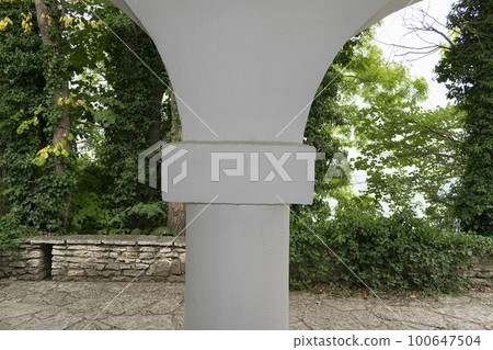 Roman villa in the yard of Balchik garden in Bulgaria Roman villa in the yard of Balchik garden in Bulgaria 100647504