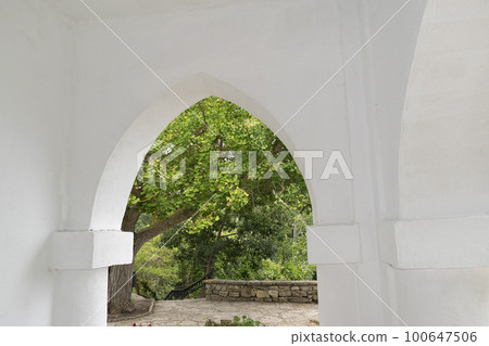 Roman villa in the yard of Balchik garden in Bulgaria Roman villa in the yard of Balchik garden in Bulgaria 100647506