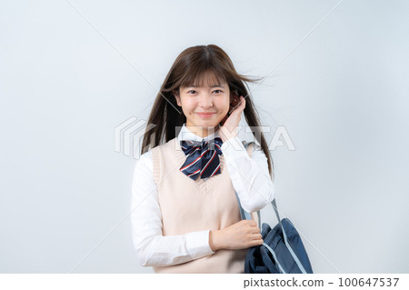 A high school student A high school student 100647537