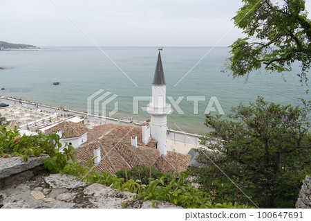 Residence of the Romanian queen Maria by the black sea in Balchik, Bulgaria Residence of the Romanian queen Maria by the black sea in Balchik, Bulgaria 100647691