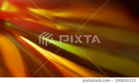 Blurry abstract modern holographic background in yellow tones in the style of the 80s. Iridescent foil with a real texture. High quality photo Blurry abstract modern holographic background in yellow tones in the style of the 80s. Iridescent foil with a real texture. High quality photo 100650113