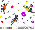 person bouldering 100650708