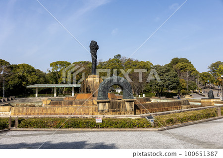 大阪市豐中市/服部綠地公園東中央廣場（2023年3月12日拍攝） 100651387