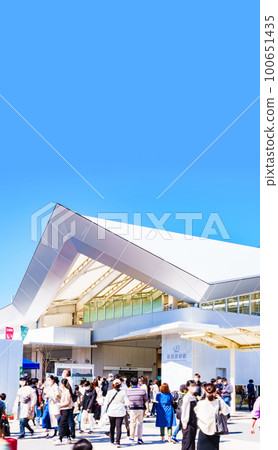 Makuhari-Toyosuna Station is a new station on the Keiyo Line that will open to connect with Aeon Mall Makuhari Shintoshin [ Scenery of Chiba City ] 100651435