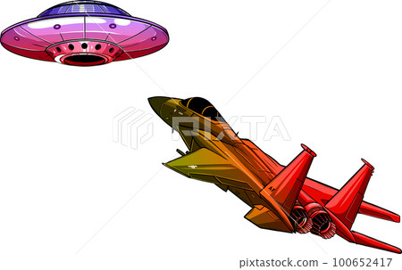 jet fighter vector illustration on white background. digital hand draw design jet fighter vector illustration on white background. digital hand draw design 100652417
