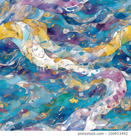 Watercolor Camouflage Seamless Pattern sport Watercolor Camouflage Seamless Pattern sport 100653442