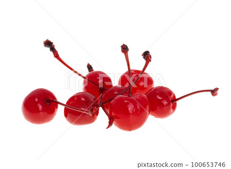 cocktail cherry isolated cocktail cherry isolated 100653746
