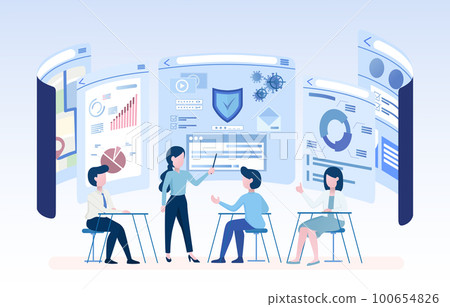 Online meeting Online meeting 100654826