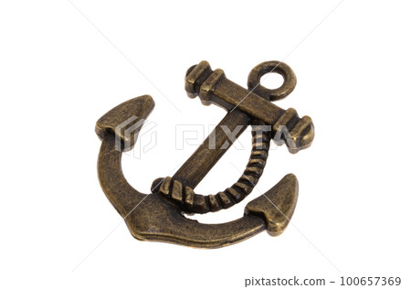 anchor pendant isolated anchor pendant isolated 100657369