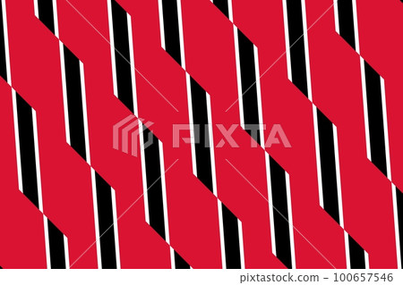 Geometric pattern in the colors of the national flag of Trinidad and Tobago. The colors of Trinidad and Tobago. Geometric pattern in the colors of the national flag of Trinidad and Tobago. The colors of Trinidad and Tobago. 100657546