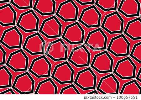 Geometric pattern in the colors of the national flag of Trinidad and Tobago. The colors of Trinidad and Tobago. Geometric pattern in the colors of the national flag of Trinidad and Tobago. The colors of Trinidad and Tobago. 100657551