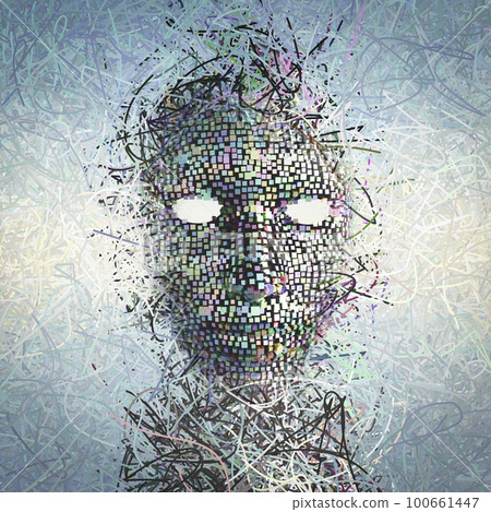 Surreal Mask Abstract Surreal Mask Abstract 100661447