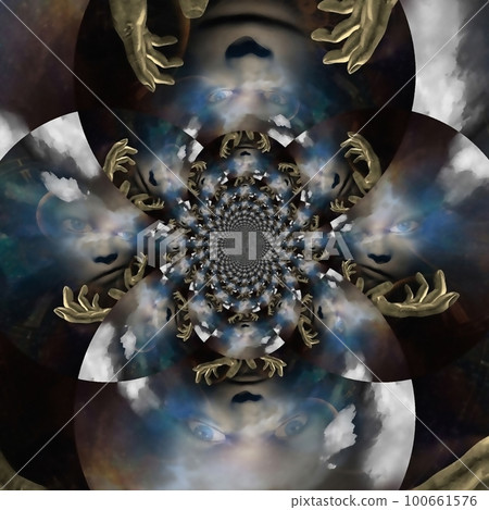 Mystic faces 100661576