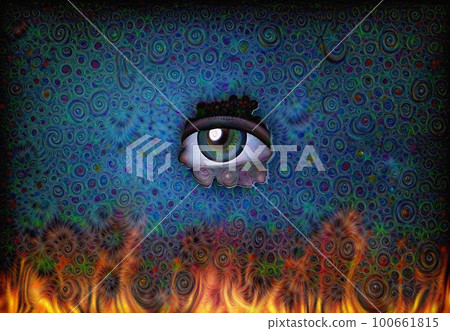 Eye in abstract Eye in abstract 100661815