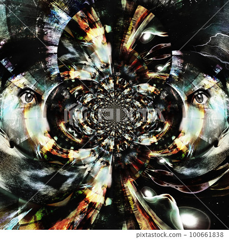 Abstract faces Abstract faces 100661838