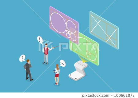 3D Isometric Flat Vector Conceptual... - Stock Illustration [100661872 ...