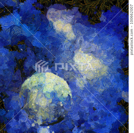 Exo-Solar Planet Painting 100662007