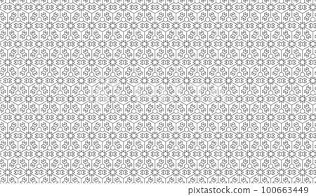 Geometric pattern seamless. Trendy design vector background for web backdrop or paper print. Geometric pattern seamless. Trendy design vector background for web backdrop or paper print. 100663449