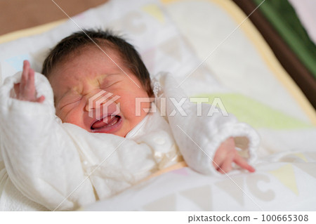 新生兒 0個月大的寶寶 100665308