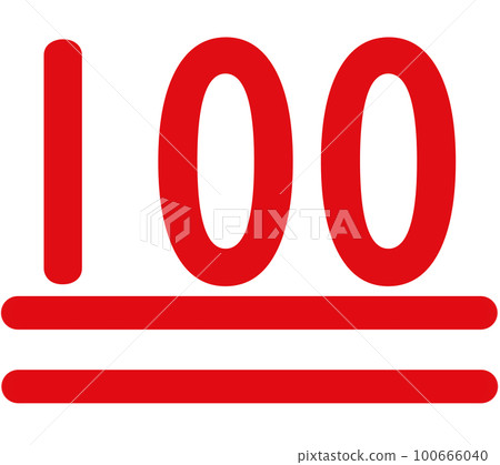 100 icons 100666040