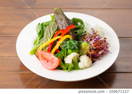 蔬菜沙拉	 100671327