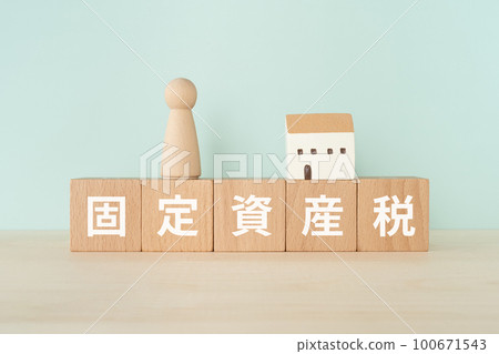 一個街區、一個玩偶和一個寫成財產稅的房子 100671543