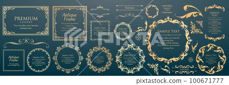 frame, vector, design 100671777