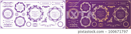 frame, vector, design 100671797