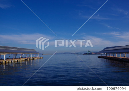 Wharf, island country, Seto Inland Sea port, wharf, way of life Wharf, island country, Seto Inland Sea port, wharf, way of life 100674094