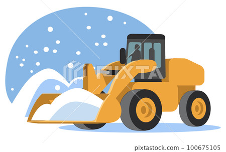 Kitaguni Snowplow-Wheel Loader 100675105