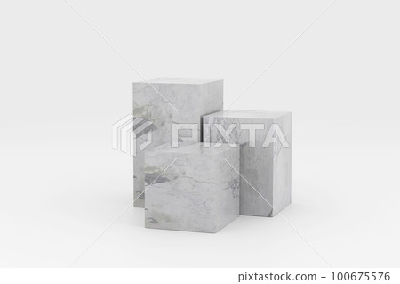 3D. Modern marble Square Podium on Geometric Background for Dynamic Presentations. 3D. Modern marble Square Podium on Geometric Background for Dynamic Presentations. 100675576