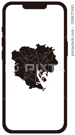 smartphone tokyo 23 wards 100677491