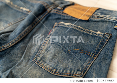 LEVI'S501XX VINTAGE 1955 重印弓形縫合紙補丁 LEVI'S501XX VINTAGE 1955 重印弓形縫合紙補丁 100677662