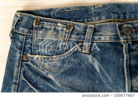 Levi's501xx vintage 1955 reprint low rise customized watch pocket 100677667