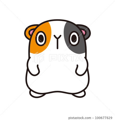 Guinea pig illustration loose character 100677829