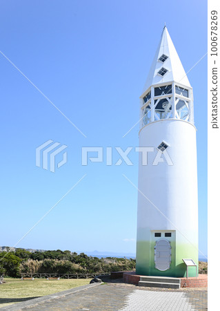 城島淺崎燈塔風光【神奈川縣三浦半島】 100678269